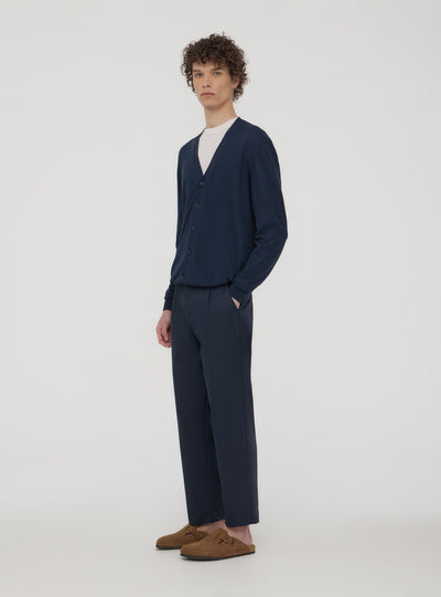 Plain-coloured cardigan