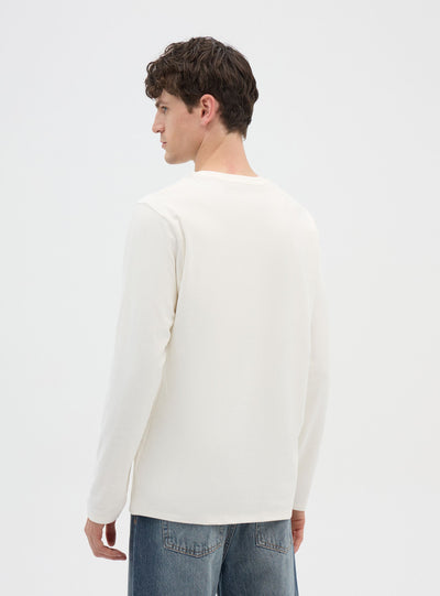T-shirt termica a maniche lunghe tinta unita