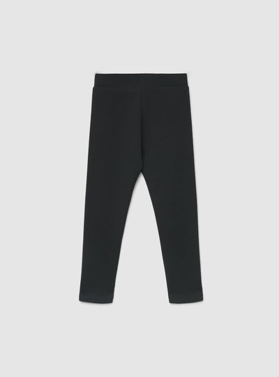 Leggings lunghi a vita alta tinta unita