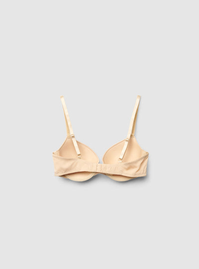 Reggiseno imbottito a tinta unita