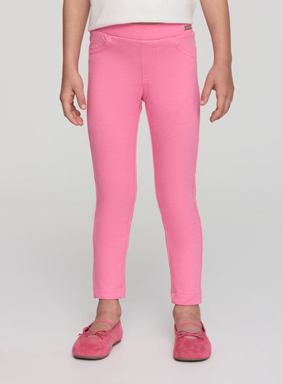 Jeggings légers élastiqués unis