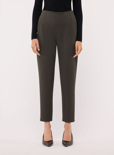 Pantaloni chinos morbidi a tinta unita