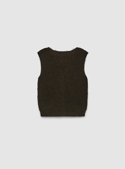 Gilet cardigan con bottoni