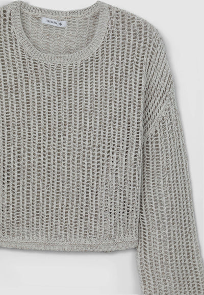 Maglia ampia traforata