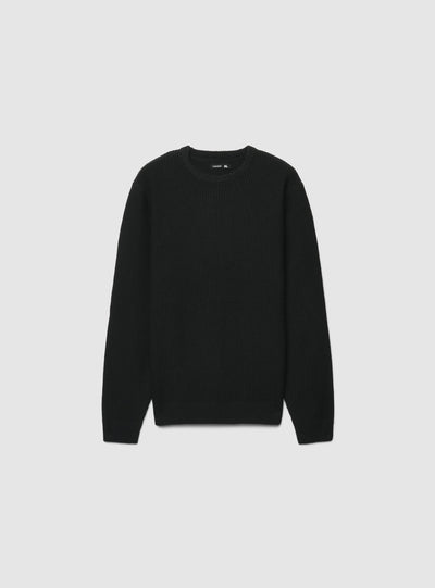 Maglia girocollo a tinta unita