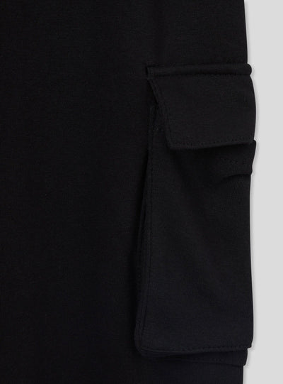 Pantaloni cargo a vita alta