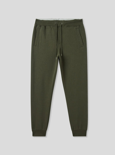Pantaloni tuta pesanti con coulisse e polsini