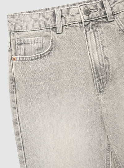 Jeans relaxed a tinta unita