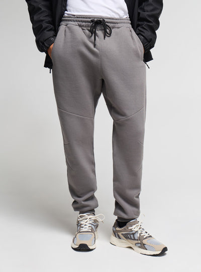 Pantaloni tuta con zip e coulisse