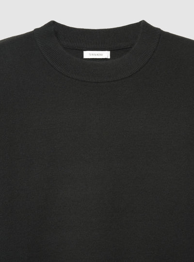 Maglia girocollo a tinta unita