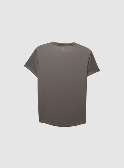 T-shirt sportiva over a tinta unita