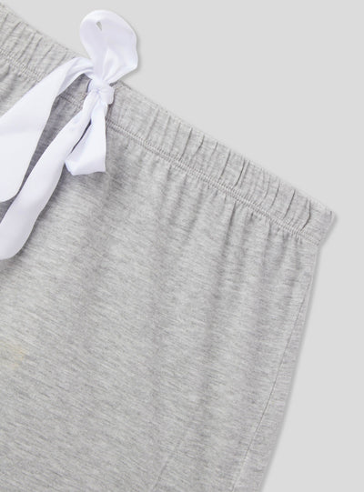 Pantaloncini del pigiama tinta unita con coulisse