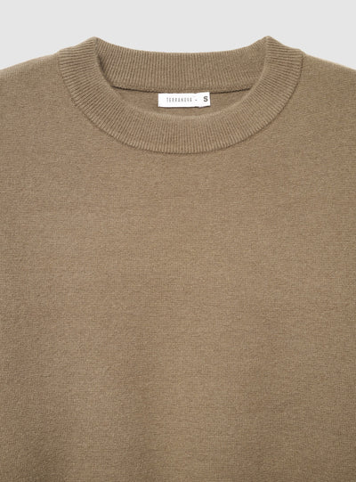 Maglia girocollo a tinta unita