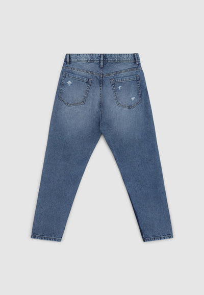 Jeans relaxed con strappi