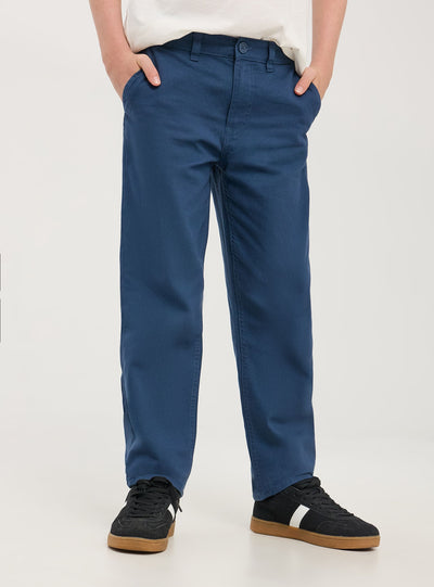 Pantaloni chino in cotone