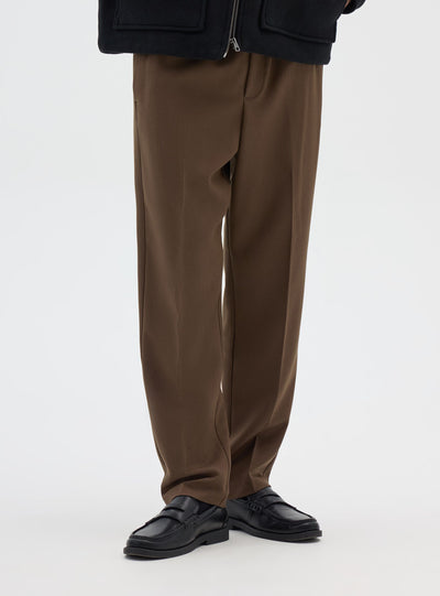 Drawstring waist trousers