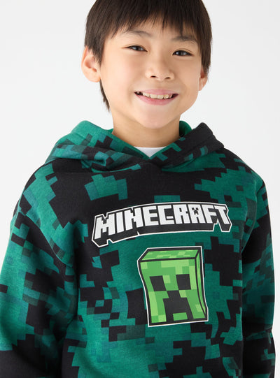 Sudadera con capucha Minecraft® tie dye