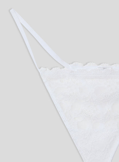 Pack of 2 lace T-string thongs
