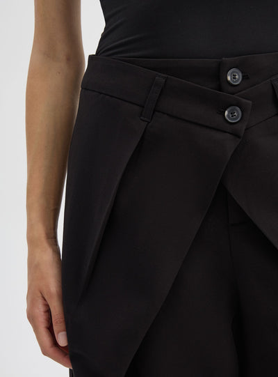 Pantaloni lunghi con pannelli incrociati