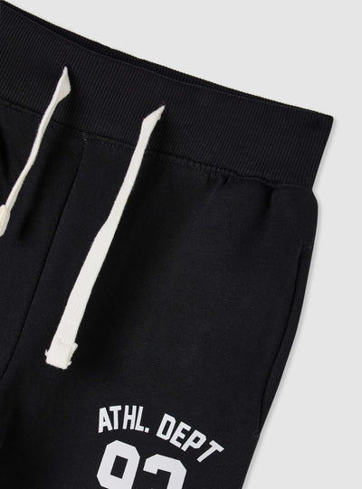 Sweatpants mit College-Print