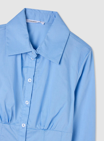 Camicia slim con corsetto