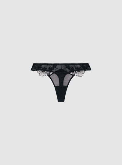 Slip perizoma con applicazioni e paillettes
