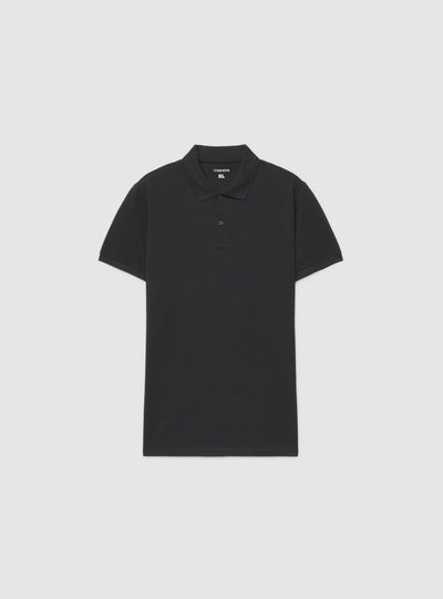 T-shirt polo a tinta unita