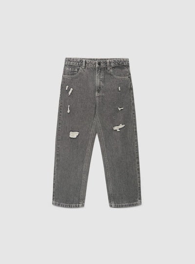 Jeans relaxed con strappi