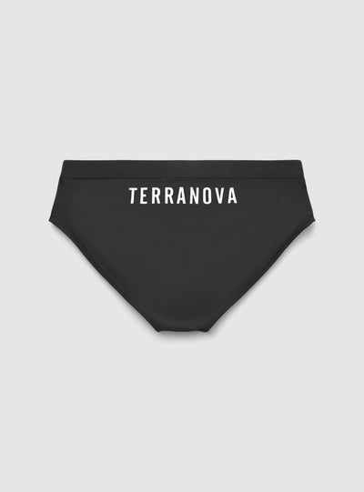 Slip mare con logo sul retro