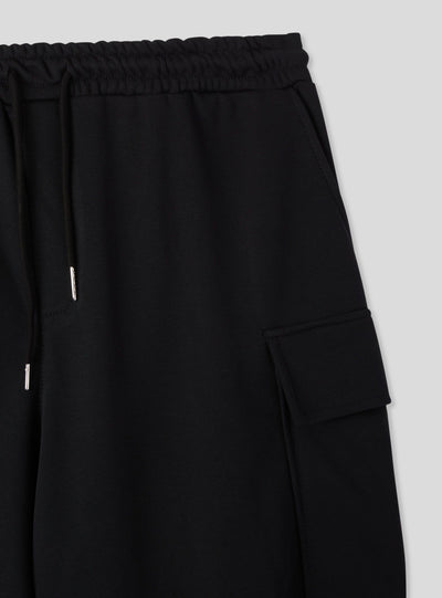 Pantaloncini baggy cargo con coulisse