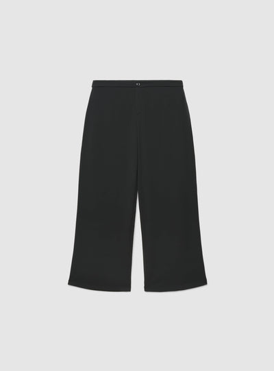 Pantaloni wide leg a tinta unita