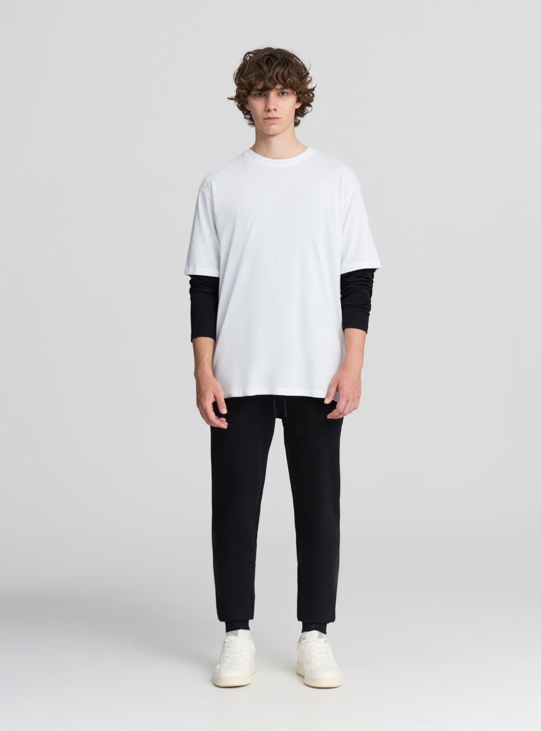 Pantalon Jogging Homme Coton – Pantalon Sport Ample Avec Poches Et Cordon, Confort Quotidien