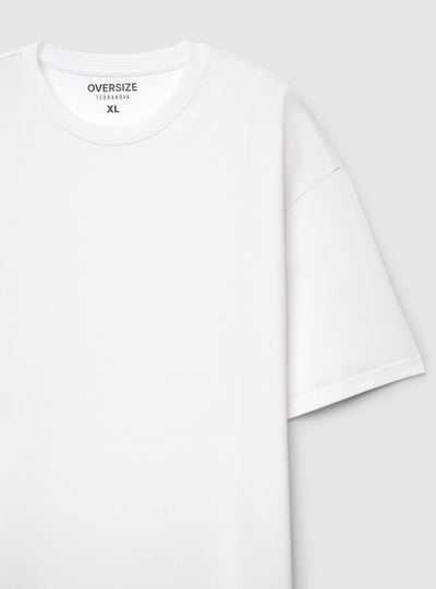 T-shirt over a tinta unita