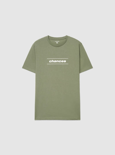 T-shirt con stampa lettering