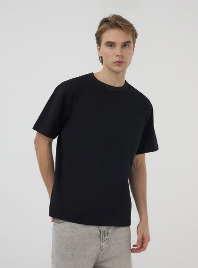 T-shirt pesante tinta unita