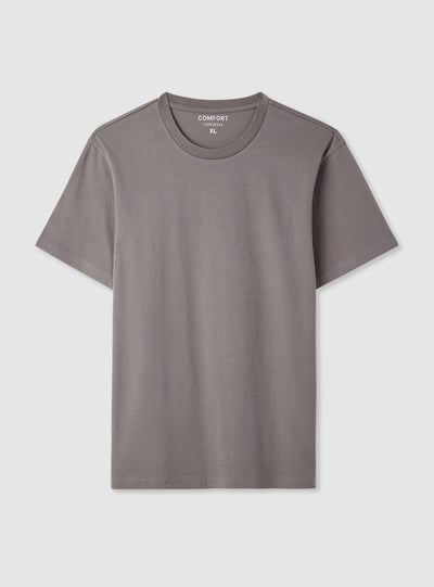 T-shirt comfort fit a tinta unita