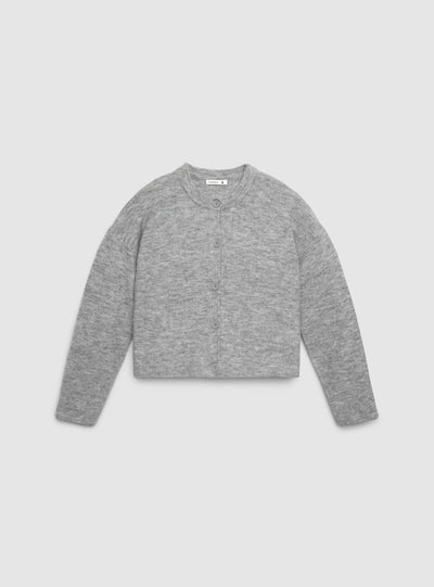 Cardigan ampio con bottoni