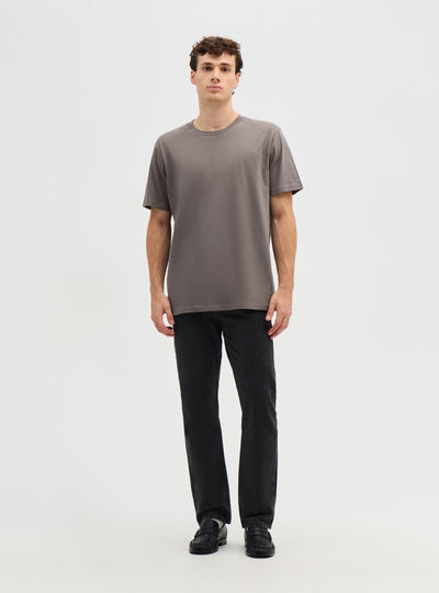 T-shirt comfort fit a tinta unita