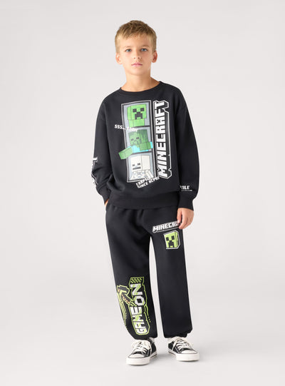 Felpa con stampa Minecraft®