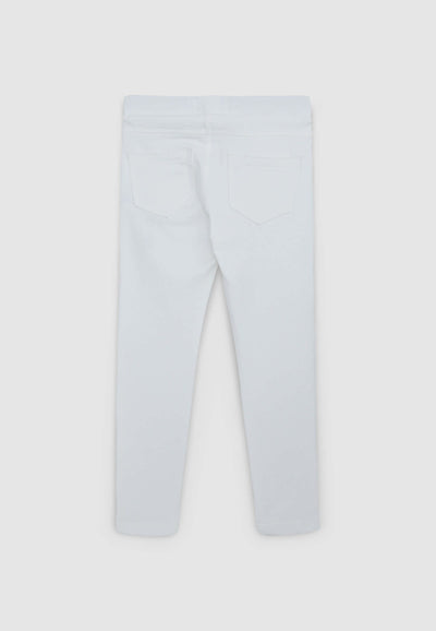 Jeggings légers élastiqués unis