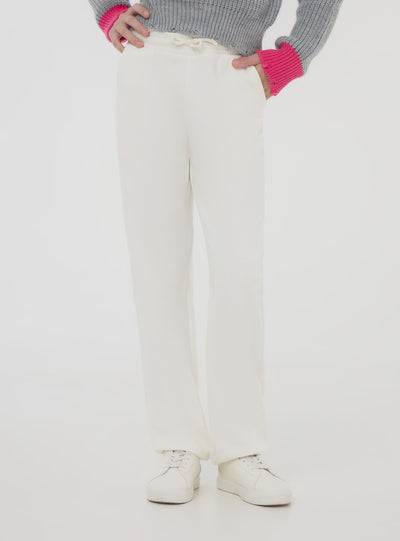 Lightweight track pants with drawstring