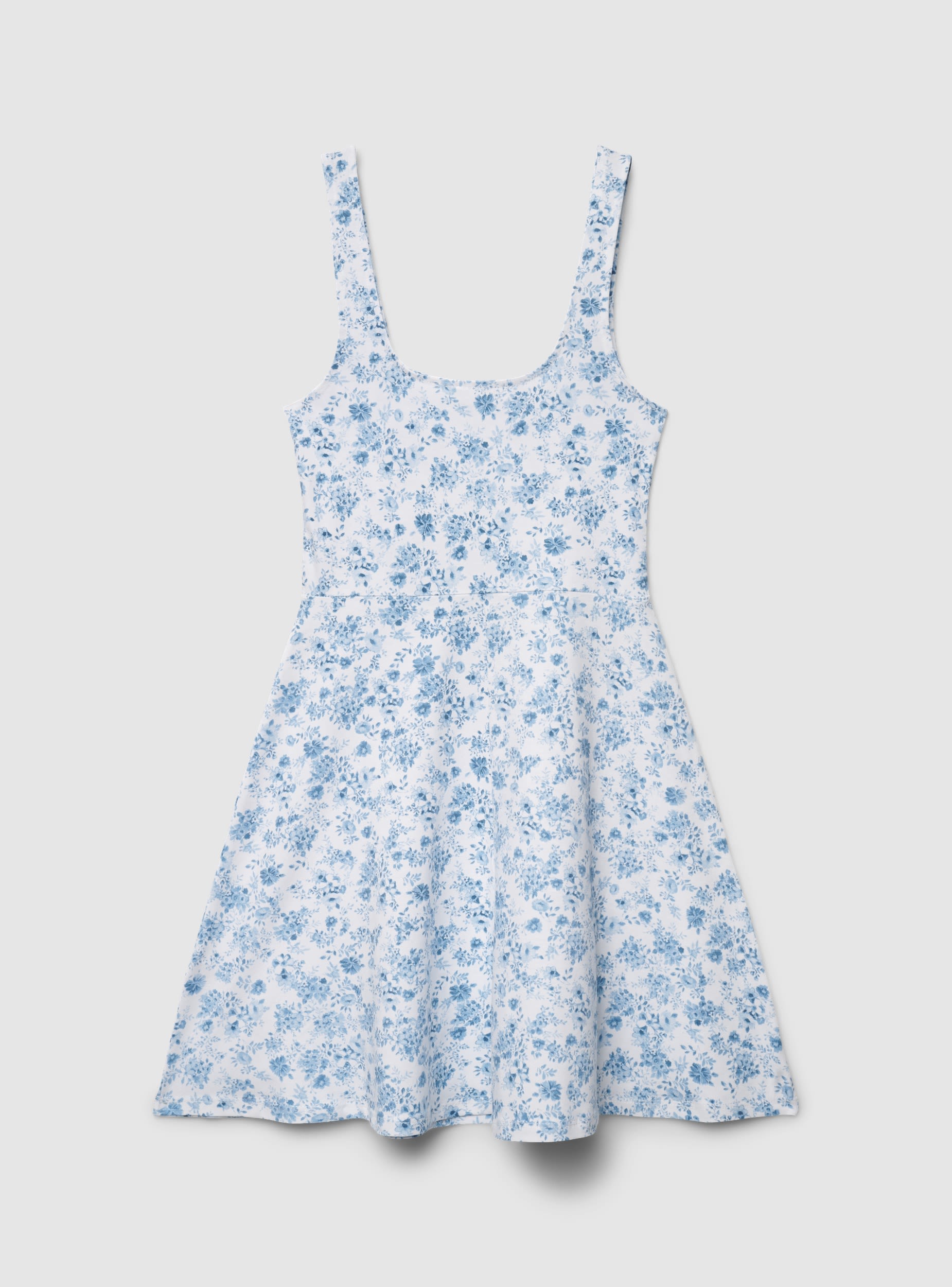 Skater dress with floral print - Terranova Skater dress with floral print - Terranova