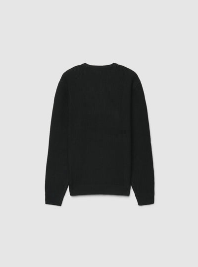 Maglia girocollo a tinta unita