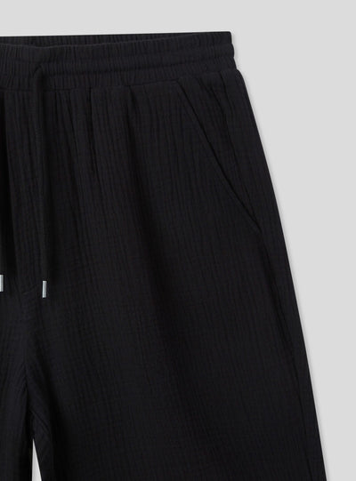 Pantaloncini in tessuto mosso morbido