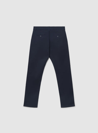 Pantaloni chino regular a tinta unita