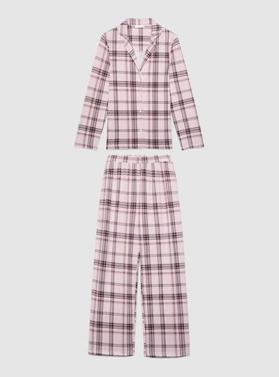 Ensemble pyjama à carreaux