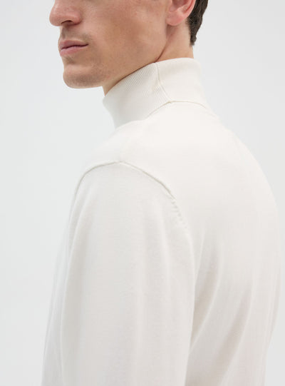 Maglia dolcevita tinta unita