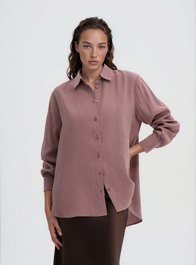 Camicia regular con colletto