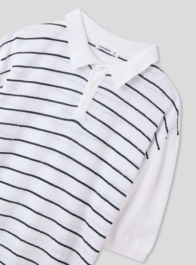 Gestreiftes Poloshirt