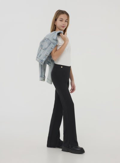 Giacca crop di jeans con strass